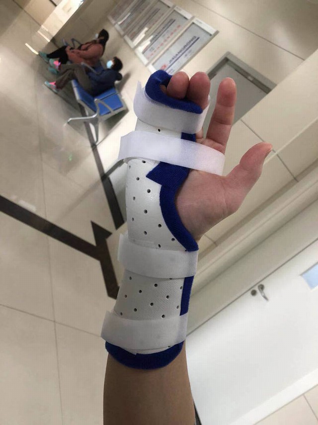 腕部低温